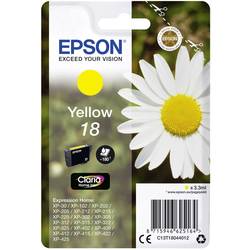 Epson Ink T1804, 18 originál žlutá C13T18044012