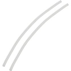 TRU COMPONENTS TC-KG032203 chránič hran (d x š x v) 10 m x 5.5 mm x 4 mm, transparentní, 10 m