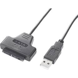 Renkforce USB 2.0 kabelový adaptér [1x USB 2.0 zástrčka A - 1x kombinovaná micro SATA zástrčka 9+7-pólová] 0.48 m