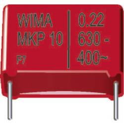 Wima MKP1J034706B00KSSD 1 ks fóliový kondenzátor MKP radiální 0.47 µF 630 V/DC 20 % 27.5 mm (d x š x v) 31.5 x 11 x 21 mm