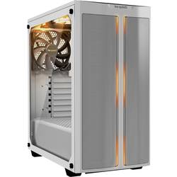 BeQuiet PURE BASE 500DX midi tower PC skříň bílá 3 předinstalované ventilátory, integrované osvětlení, boční okno, prachový filtr