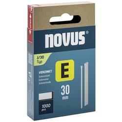 Novus Tools 044-0092 Hřebíky do sponkovačky Typ J Vnější délka 30 mm 1000 ks