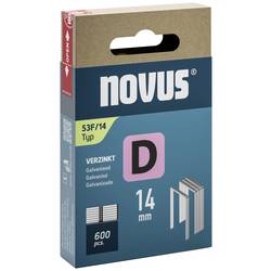 Novus Tools 042-0792 svorky z plochého drátu Typ 53F 600 ks Rozměry (d x š x v) 14 x 11.3 x 14 mm