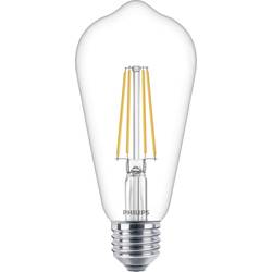 Philips Lighting 76305300 LED Energetická třída (EEK2021) E (A - G) E27 speciální tvar 7 W = 60 W teplá bílá (Ø x d) 6.4 cm x 14 cm 1 ks