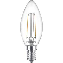 Philips Lighting 77753100 LED Energetická třída (EEK2021) E (A - G) E14 svíčkový tvar 2 W = 25 W teplá bílá (Ø x d) 3.5 cm x 9.7 cm 1 ks