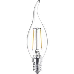 Philips Lighting 76319000 LED Energetická třída (EEK2021) E (A - G) E14 svíčkový tvar 2 W = 25 W teplá bílá (Ø x d) 3.5 cm x 12.3 cm 1 ks