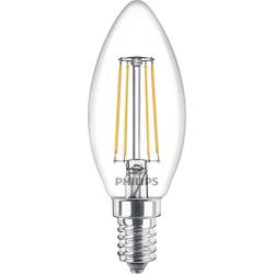 Philips Lighting 76307700 LED Energetická třída (EEK2021) F (A - G) E14 svíčkový tvar 4.3 W = 40 W teplá bílá (Ø x d) 3.5 cm x 9.7 cm 1 ks