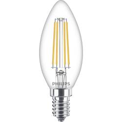 Philips Lighting 76219300 LED Energetická třída (EEK2021) E (A - G) E14 svíčkový tvar 6.5 W = 60 W teplá bílá (Ø x d) 3.5 cm x 9.7 cm 1 ks