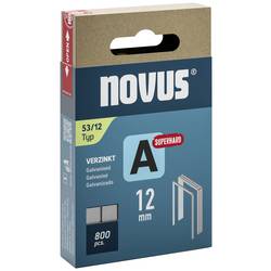 Novus Tools 042-0780 svorky z jemného drátu Typ 53 800 ks Rozměry (d x š x v) 12 x 11.3 x 12 mm