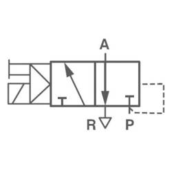 IMI NORGREN elektromagnetický ventil V50A413A-A213A 24 V/DC Materiál pouzdra hliník Těsnicí materiál NBR 1 ks