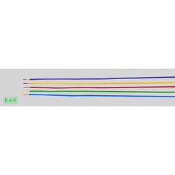 Helukabel 29396 Jednotlivá žíla H05V-K, 1 x 1 mm², tmavě modrá, bílá, 100 m