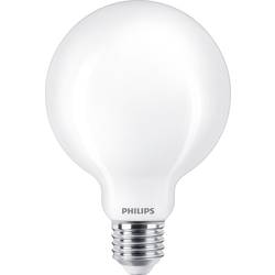 Philips Lighting 76469200 LED Energetická třída (EEK2021) E (A - G) E27 kulatý tvar 7 W = 60 W teplá bílá (Ø x d) 9.5 cm x 14 cm 1 ks