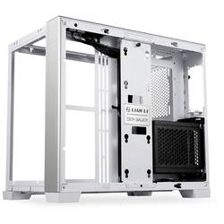 Lian Li O11 Dynamic Mini Snow Edition midi tower herní pouzdro, pouzdro bílá boční okno