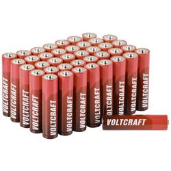 VOLTCRAFT Industrial LR03 mikrotužková baterie AAA alkalicko-manganová 1300 mAh 1.5 V 40 ks