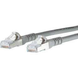 Metz Connect 130845B533-E RJ45 síťové kabely, propojovací kabely CAT 6A S/FTP 25.00 m šedá s ochranou 1 ks