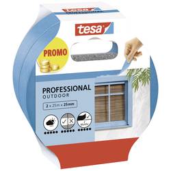 tesa Professional Outdoor 56214-00000-03 malířská krycí páska modrá (d x š) 50 m x 25 mm 2 ks