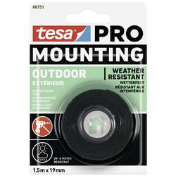 tesa Mounting PRO Outdoor 66751-00000-00 montážní páska transparentní (d x š) 1.5 m x 19 mm 1 ks