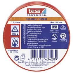 tesa tesaflex IEC 53988-00017-00 izolační páska červená (d x š) 25 m x 19 mm 1 ks