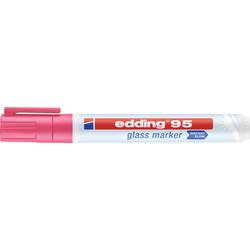 Edding 95 4-95009 Značka na sklo růžová 1.5 mm, 3 mm