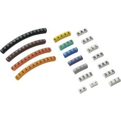 TRU COMPONENTS ECMKP-2 označovací klip na kabely Otisk (Kabelový značkovač) 0 - 9, A, E, L, N, R, S, T, -, + Rozsah vnějšího průměru 2 do 5 mm 545010