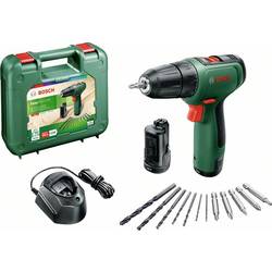 Bosch Home and Garden EasyDrill 1200 aku vrtačka 12 V, vč. 2x aku, kufřík, vč. nabíječky, 06039D3007