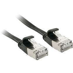 LINDY 47483 RJ45 síťové kabely, propojovací kabely CAT 6A U/FTP 3.00 m černá s ochranou 1 ks