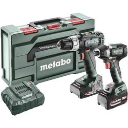 Metabo BSLBL+SSD200LTBL aku příklepový šroubovák, aku rázový utahovák, akumulátor, vč. nabíječky, 685198000