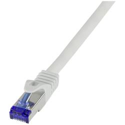 LogiLink C6A142S RJ45 CAT 6A S/FTP 50.00 m šedá 1 ks