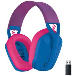 Logitech G435 LIGHTSPEED Sluchátka Over Ear Bluetooth®, 981-001062, stereo, modrá