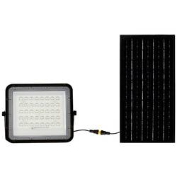 V-TAC VT-80W LED reflektor, solární modul 10 W, studená bílá, černá, 7823