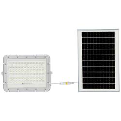 V-TAC VT-120W LED reflektor, solární modul 15 W, neutrální bílá, bílá, 7844