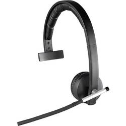 Logitech Mono H820e Sluchátka On Ear bezdrátová, kabelová, DECT, 981-000512, mono