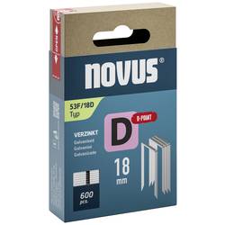 Novus Office 042-0794 sponky do sešívačky Typ 53F 600 ks Rozměry (d x š x v) 18 x 11.3 x 18 mm