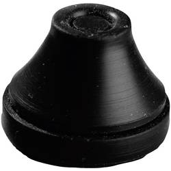 PB Fastener MF-M20-SB kabelová průchodka Průměr svorky (max.) 10 mm Tloušťka montážní desky (max.) 4 mm silikon černá 1 ks