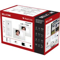 Bellcome Advanced 7 Video-Kit 2 Familie kabelový domovní video telefon kompletní sada, 14dílná, bílá, VKA.P2F3.T7S9.BLW04