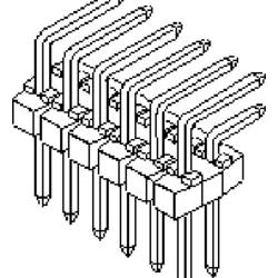 Molex pinová lišta (standardní) Počet řádků: 2 901220768 1 ks Tray