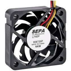 SEPA LF40P12PSE00A axiální ventilátor, 12 V, 13.8 m³/h, (d x š x v) 40 x 40 x 10 mm, 111111748