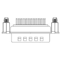 Molex 1731130236 zástrčka D-SUB Pólů: 62 pájecí piny 1 ks Bulk