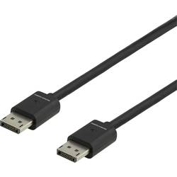 DELTACO GAMING DisplayPort kabel Konektor DisplayPort, Konektor DisplayPort 2.00 m černá GAM-060 8K UHD Kabel DisplayPort