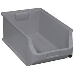 Plastový box na drobný materiál, stohovatelný Allit LE-POEV 125KA-SG-FA, (d x š x v) 500 x 310 x 200 mm, šedá