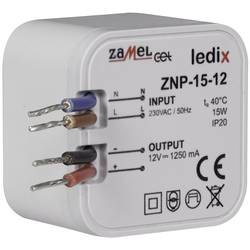 Zamel ZNP-15-12 LED driver konstantní napětí 15 W 1.25 A 12 V/DC přepětí 1 ks