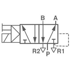 IMI NORGREN elektromagnetický ventil V50A513A-A213A 24 V/DC Materiál pouzdra hliník Těsnicí materiál NBR 1 ks