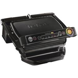 Tefal GC7128 OptiGrill+ Schwarz elektrický gril, stolní gril, kontaktní gril, černá