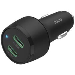 Hama USB nabíječka 45 W do auta, pro nákladní vozidla Výstupní proud (max.) 3000 mA USB-C® Počet výstupů: 2 x