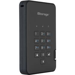 iStorage diskAshur 2® 500 GB externí HDD 6,35 cm (2,5) USB 3.2 (Gen 2) černá IS-DA2-256-500-B