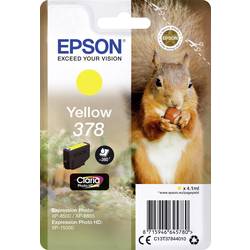 Epson Ink T3784, 378 originál žlutá C13T37844010