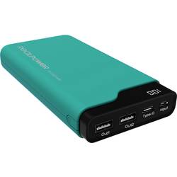 RealPower PB-15000C powerbanka 15000 mAh Li-Ion zelená