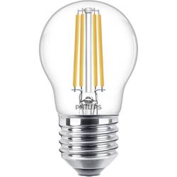 Philips Lighting 76231500 LED Energetická třída (EEK2021) E (A - G) E27 kapkový tvar 6.5 W = 60 W teplá bílá (Ø x d) 4.5 cm x 7.8 cm 1 ks