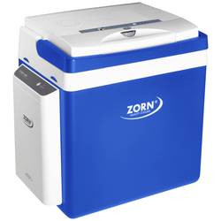 ZORN Cooler Z 26 LNE 7,8 Ah #####Akku-Kühlbox Energetická třída (EEK2021): E (A - G) termoelektrický (peltierův článek) 12 V, 230 V DC/AC modrobílá 25 l Funkce