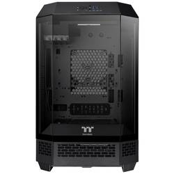 Thermaltake The Tower 300 micro tower herní pouzdro černá 2 předinstalované ventilátory, boční okno